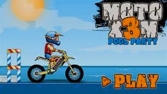 Moto X3M Pool Party 🕹️ Play Moto X3M Pool Party on Game